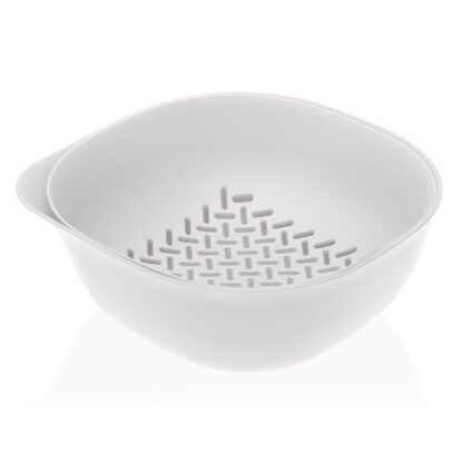 WHITE DRAIN BASKET