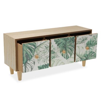 WOODEN JEWELRY BOX 3 DRAWERS - Image 2
