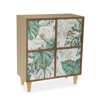 WOODEN JEWELRY BOX 4 DRAWERS