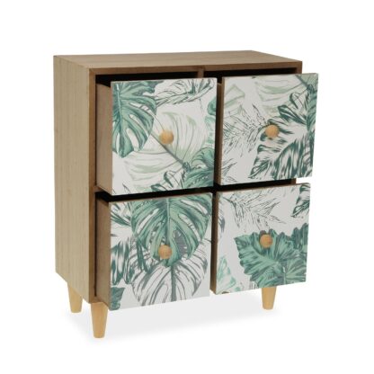 WOODEN JEWELRY BOX 4 DRAWERS - Image 2