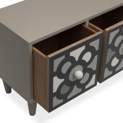 WOODEN JEWELRY BOX 3 DRAWERS - Image 3