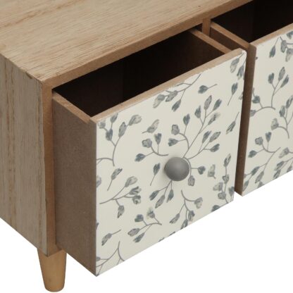 WOODEN JEWELRY BOX 3 DRAWERS - Image 3