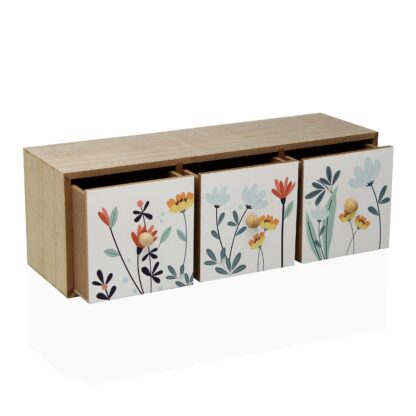 WOODEN JEWELRY BOX 3 DRAWERS - Image 2
