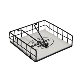 METAL NAPKIN HOLDER GOURMET