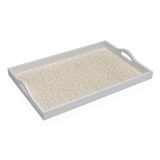 WOODEN TRAY SERPENTINE