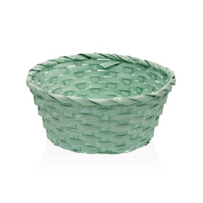 BLUE ROUND BASKET 23CM