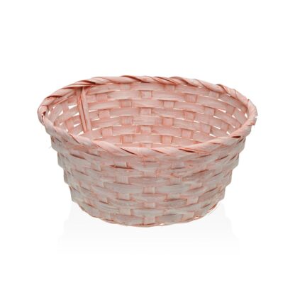 PINK ROUND BASKET 23CM