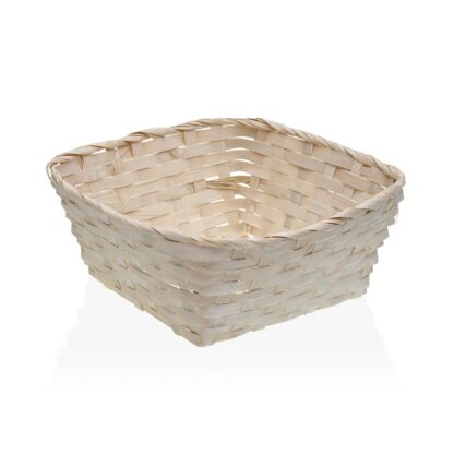 NATURAL SQUARE BASKET 20CM