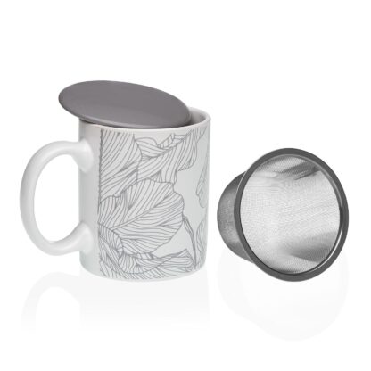 PALM GREY TEA MUG