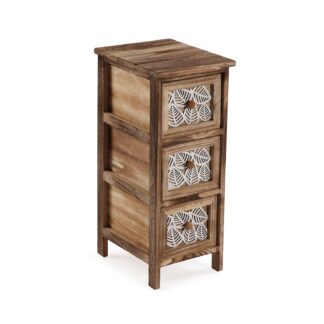 3-DRAWER CABINET LEAF 26X32X63