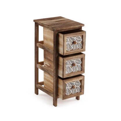 3-DRAWER CABINET LEAF 26X32X63 - Image 2