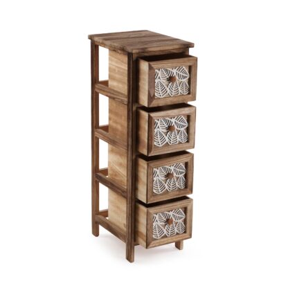 4-DRAWER CABINET LEAF 26X32X81 - Image 2