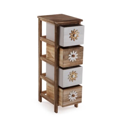 4-DRAWER CABINET VERDOR 26X32X81 - Image 2