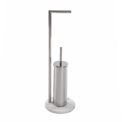 TOILET BRUSH AND PAPER HOLDER