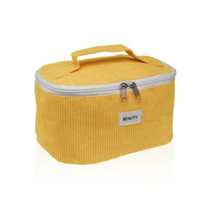 YELLOW HANDLE VANITY CASE