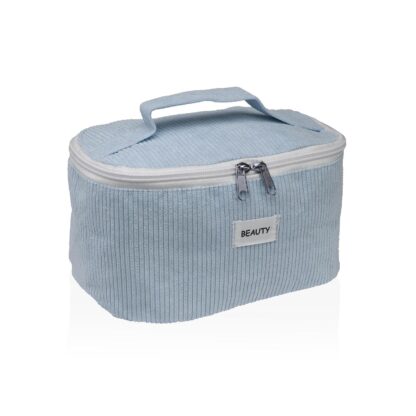 BLUE HANDLE VANITY CASE