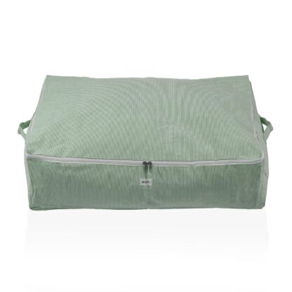 XL MINT CORDUROY STORAGE BOX