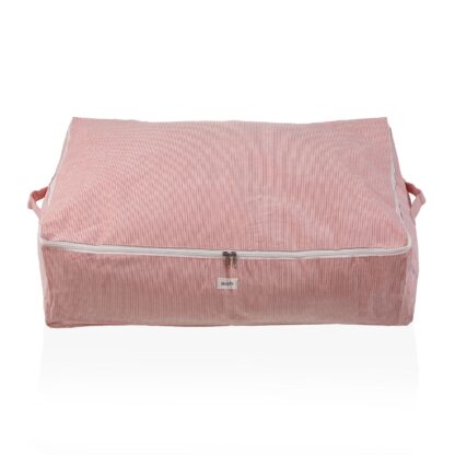 XL PINK CORDUROY STORAGE BOX