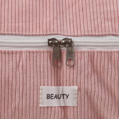 XL PINK CORDUROY STORAGE BOX - Image 2