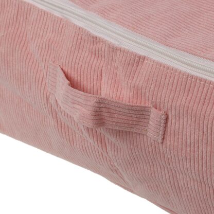 XL PINK CORDUROY STORAGE BOX - Image 3