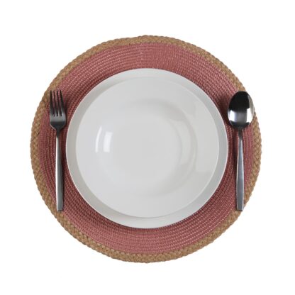 PINK  ROUND PLACEMAT - Image 2