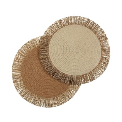 WHITE FRINGED PLACEMAT - Image 4