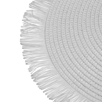 WHITE FRINGED PLACEMAT - Image 3