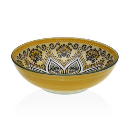 YELLOW SALAD BOWL 23CM