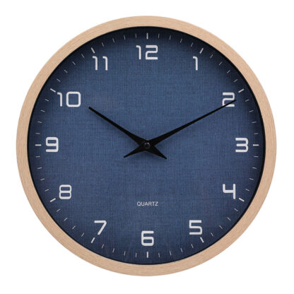 DARK BLUE ECO CLOCK 30CM