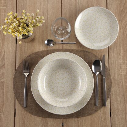 SERPENTINE DINNERWARE SET 18 PIECES - Image 4