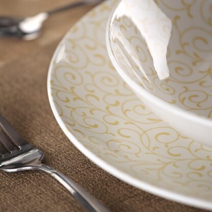 SERPENTINE DINNERWARE SET 18 PIECES - Image 5