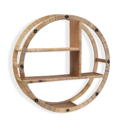 ROUND RATTAN SHELF - Image 3