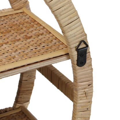 ROUND RATTAN SHELF - Image 5