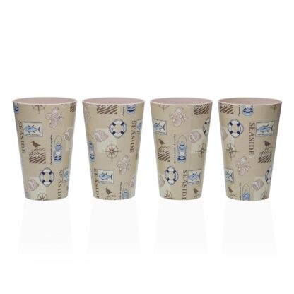SET OF 4 SEASIDE GLASSES