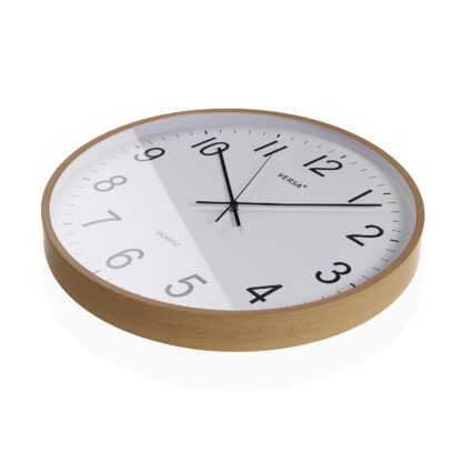 DARK WOOD WALL CLOCK 40CM - Image 2