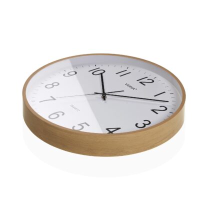 DARK WOOD WALL CLOCK 35CM - Image 2