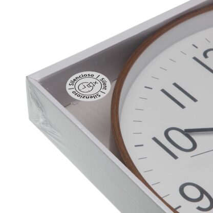 LIGHT WOOD WALL CLOCK 30CM - Image 4