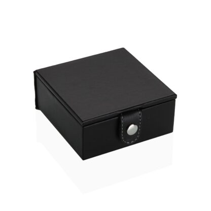 BLACK 2-COMPARTMENT JEWELLERY BOX - Image 2