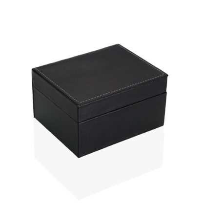 BLACK 1-COMPARTMENT JEWELLERY BOX - Image 2