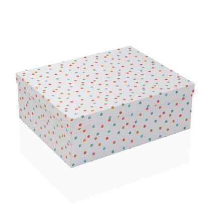 SET OF 15 DOTTY CARDBOARD BOXES - Image 2