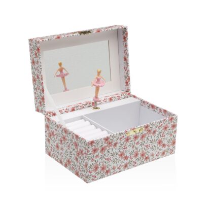 ROSES JEWEL BOX WITH MIRROR & DANCER