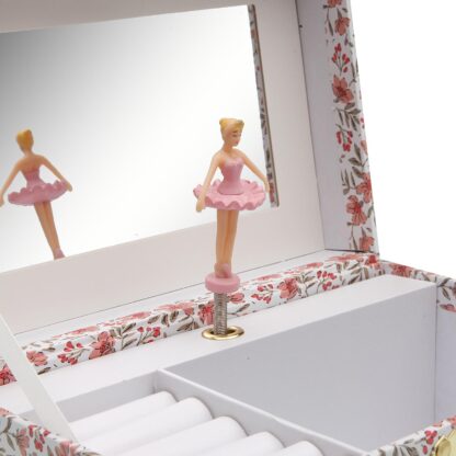 ROSES JEWEL BOX WITH MIRROR & DANCER - Image 3