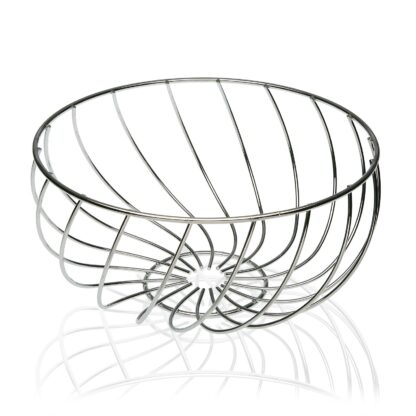 CHROME FRUIT BOWL PINK - Image 2