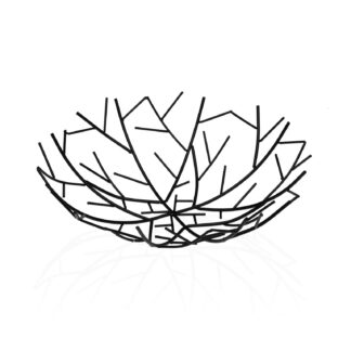 BLACK 30CM FRUIT BASKET