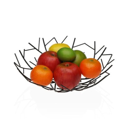 BLACK 30CM FRUIT BASKET - Image 2