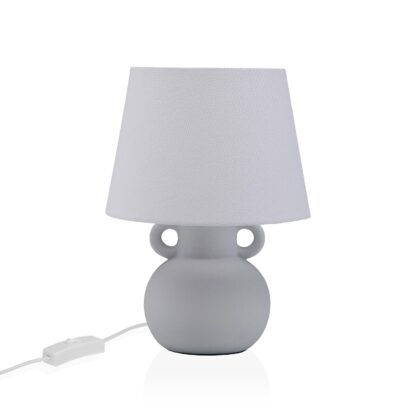LIGHT GREY JUG LAMP