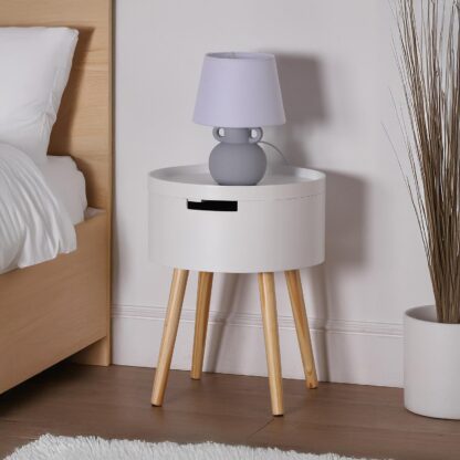 LIGHT GREY JUG LAMP - Image 2