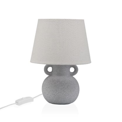 GREY JUG LAMP