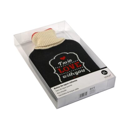 WHITE 2L HOT-WATER BAG LOVE - Image 3