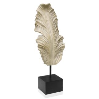 LEAF WITH BLACK BASE